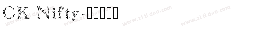 CK Nifty字体转换